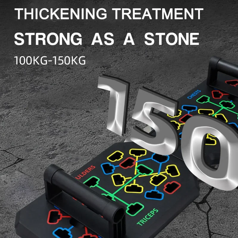 Push Up Board T-vormige Push Up Stand Home Push Up Training Board Set Borst- en buikspiertrainer_voghion.com