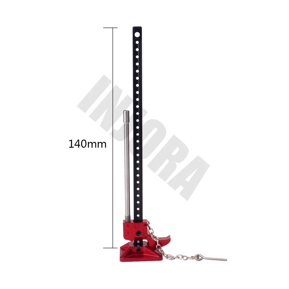 RC Rock Crawler 1:10 Accessories Slideable Metal Jack Tool for Axial SCX10 Tamiya CC01 D90 D110 TF2 RC Truck Car Parts