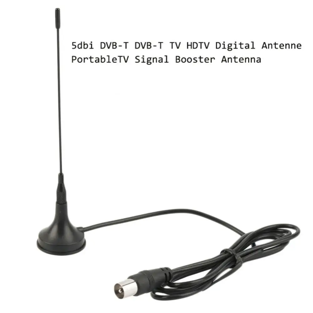 TV Antenna HDTV 5DB Indoor Digital Antenna Aerial Booster for DVB-T Antenna TV HD DVB-T2 Radio TV Aerial