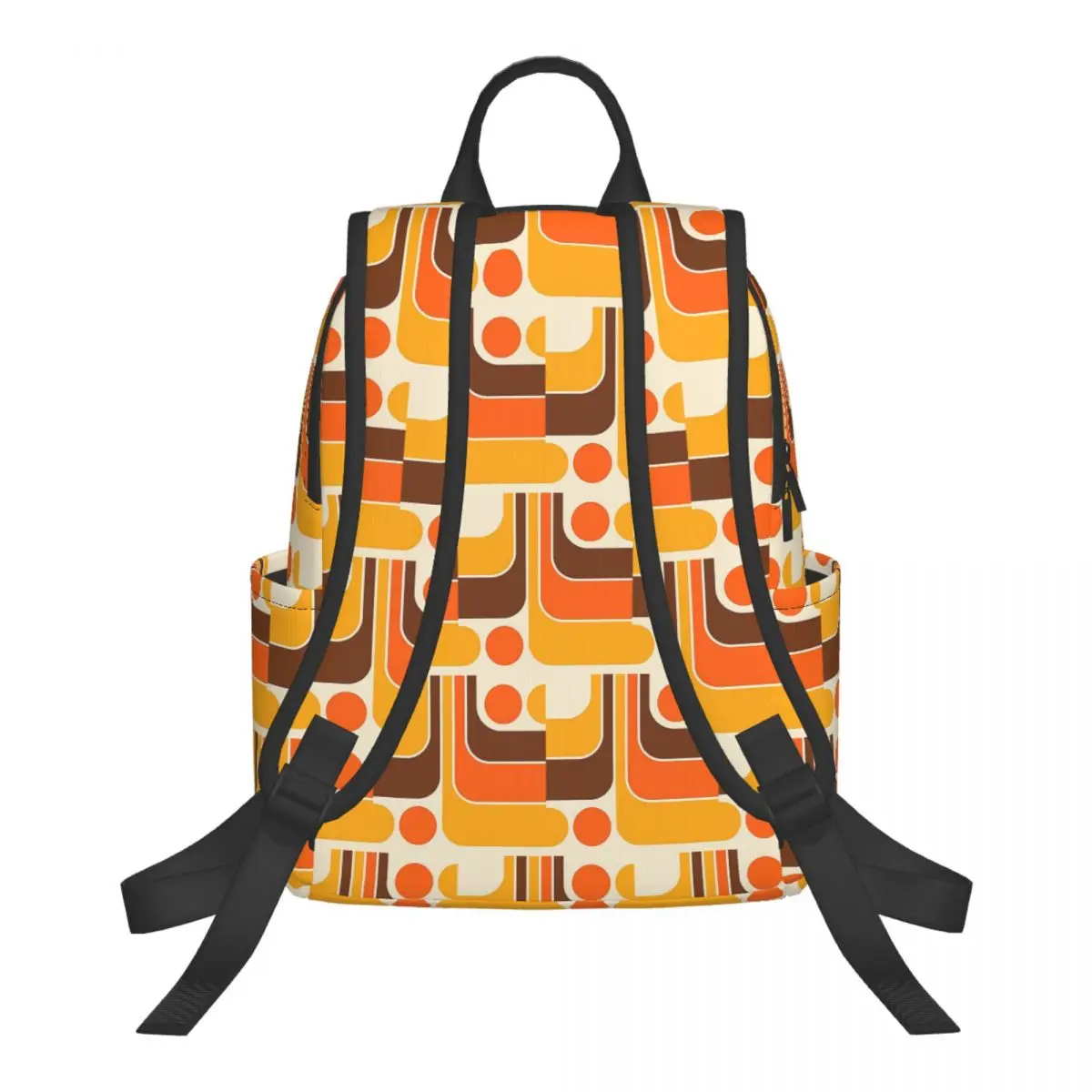 

Retro Geometric Design 62 Backpack Student BookBag Children School Bag Computer Shoulder Bags Boys Girls
