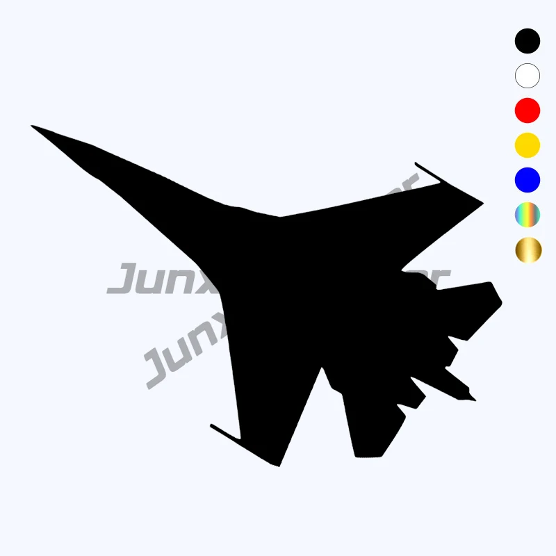 

SU-24, Su 24 Aircraft Funny Car Sticker Vinyl Decal White Black Car Auto Stickers for Car Bumper
