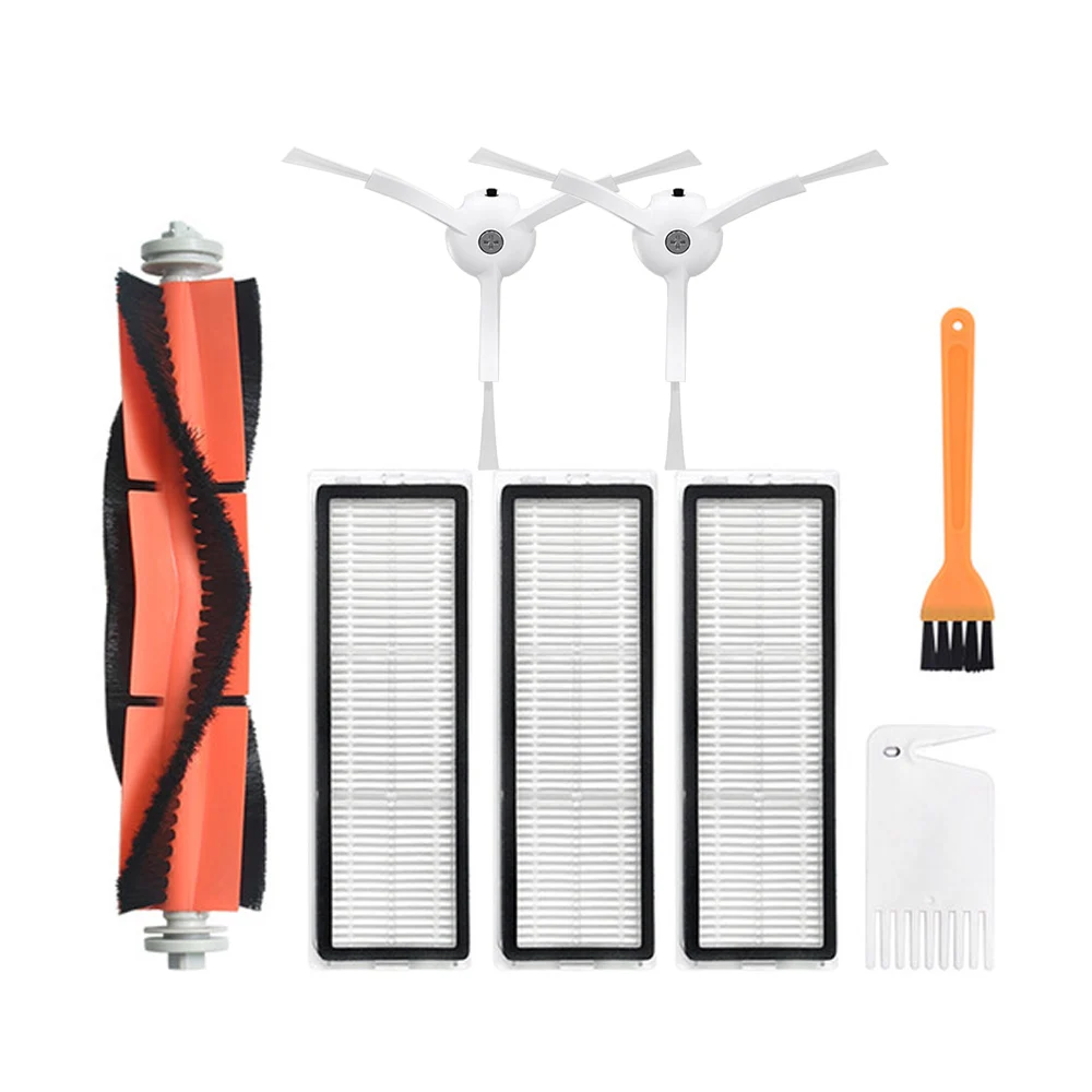 Kit de pièces de rechange pour aspirateur Robot Xiaomi Mijia 1 1s Mi, filtre HEPA, rouleau de vadrou