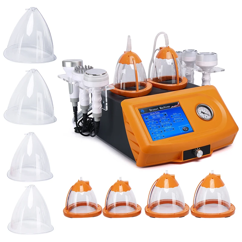 

80k Cavitation Tripolar Multipolar Rf Machine For Vaccum Therapy Butt And Breast Enlargement