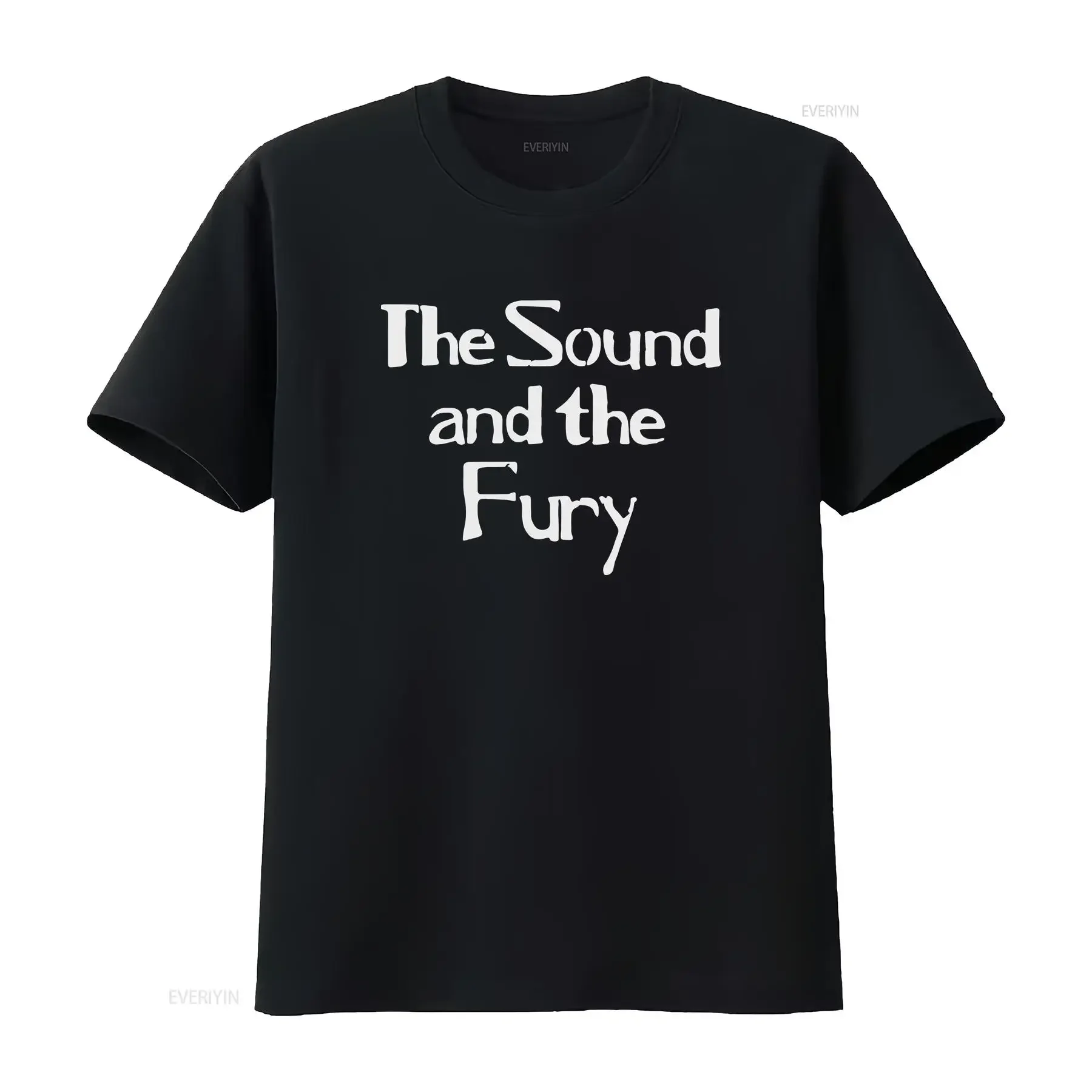 The Sound And Fury Ian Curtis Joy Division Black T Shirt New Order Vintage Style Music Merch vintage Washed