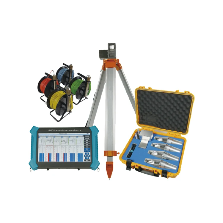 Cross Hole Sonic Logging Pile Tester Concrete Foundation Pile Integrity Test Apparatus