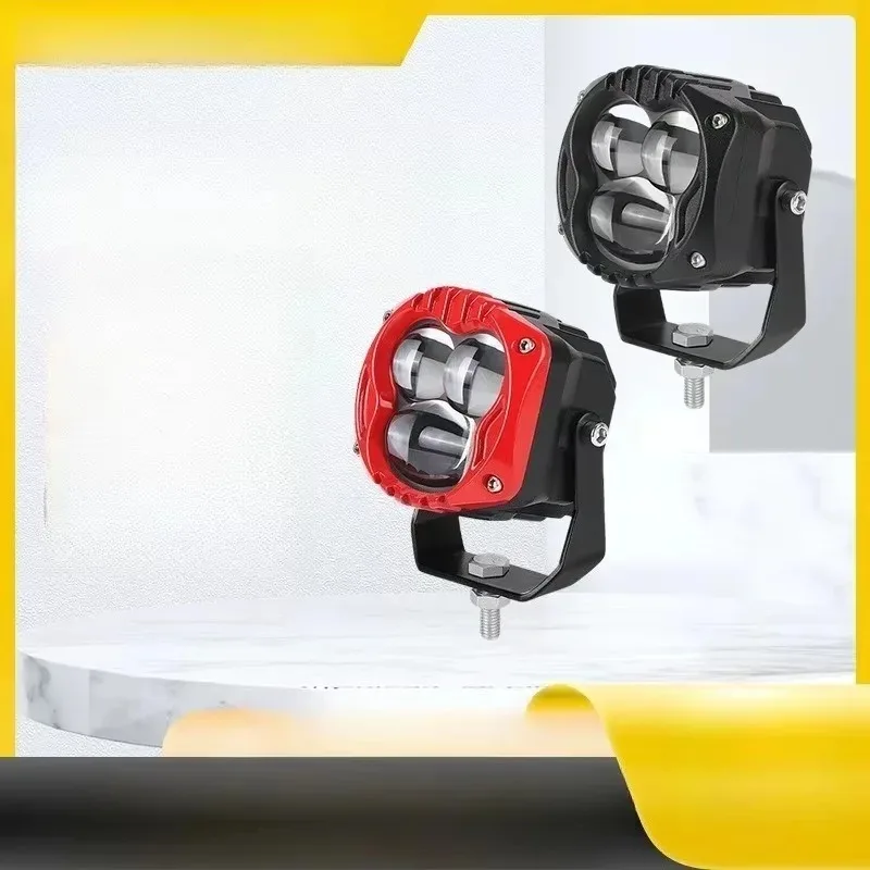 

For 12-24V 3 Inch LED Pods Light Hi-lo Beam Sqaure Led Work Light Lens Fog Lamp Zza For Wrangler Jk Atv Off Road Cars 4x4 Truck