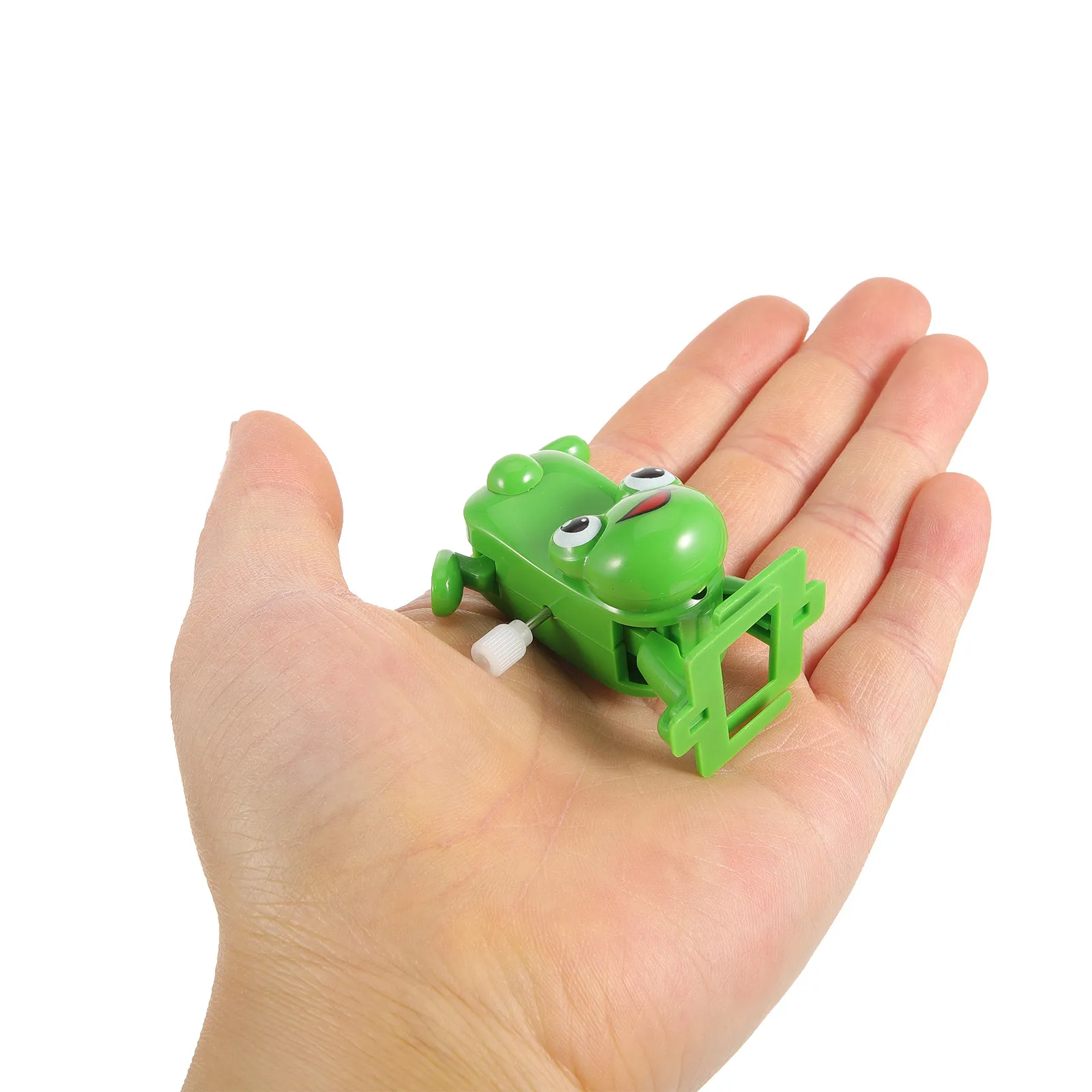 

4 шт. заводные игрушки-лягушки из прочного пластика, забавные игрушки для детей, подарки для праздников и вечеринок, детские игрушки на пружинке