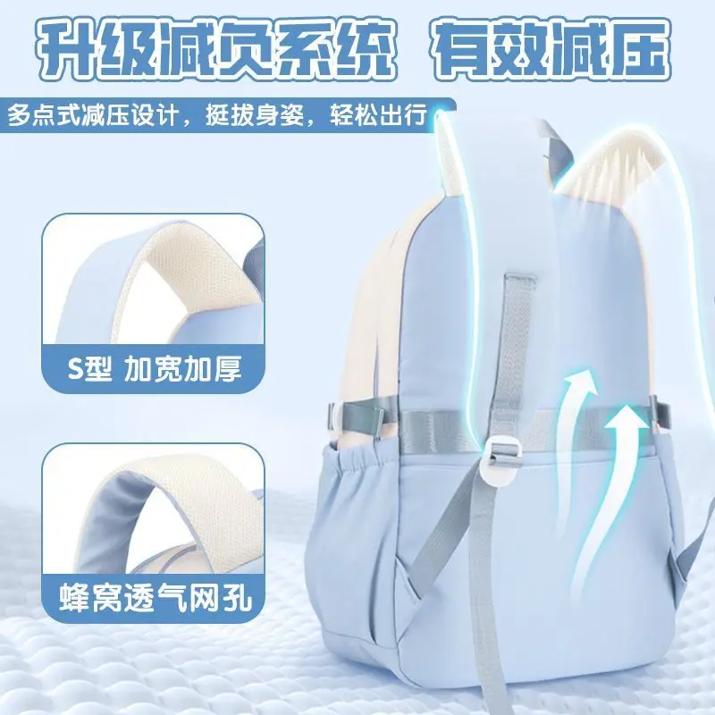 Kafka Star Dome Railway Collapse Anime Backpack For Middle And Primary School Students Spine Protection Large Capacity Double