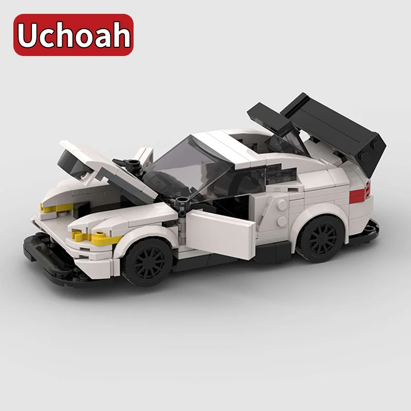 Moc 379 Pcs M2c Racewagen Lexus Lfa Classic Racing Modulaire Bouwsteen Speelgoed Model Diy Kindercadeaus