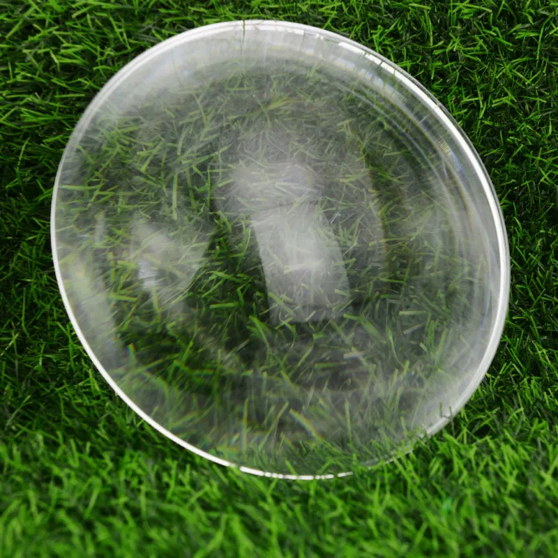 2pcs Dia. 250mm PMMA Plastic Fresnel Lens Focal Length 350mm 400mm 500mm Solar Condensor Lens