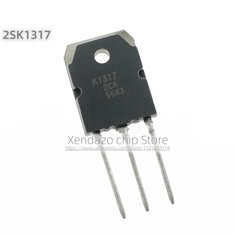 

5pcs/lot 2SK1317 K1317 TO-3P package Original genuine 7A 1500V package Original genuine MOS field effect