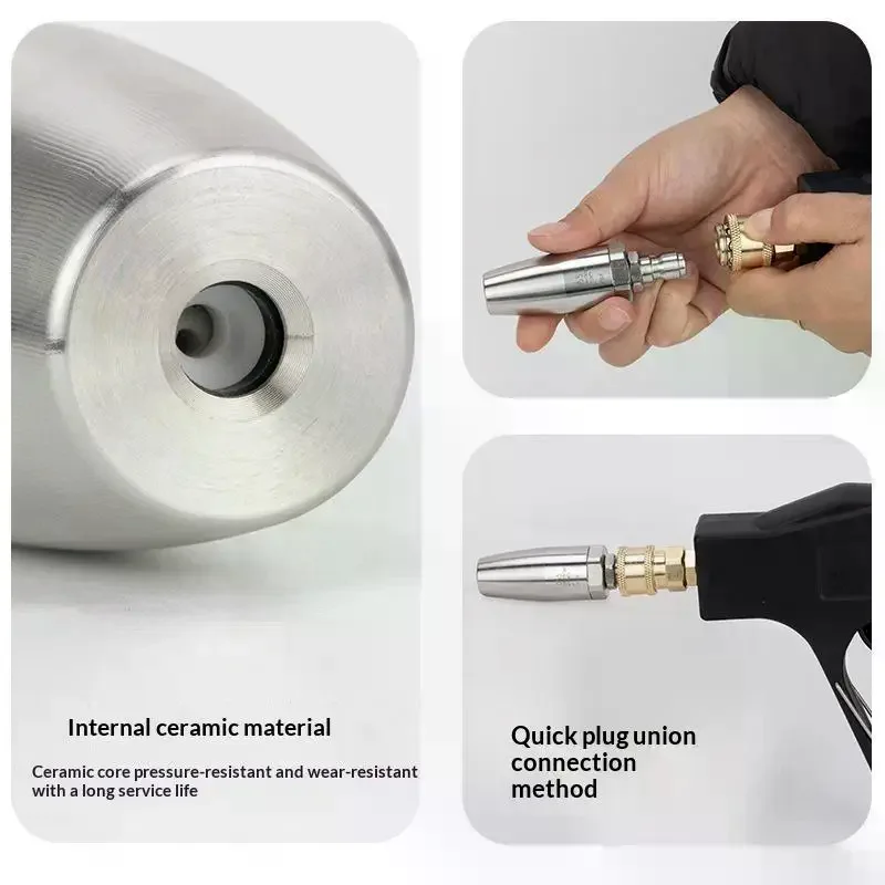 High Pressure Washer Rotating Nozzle Stainless Steel Turbo: Cleaning Surface