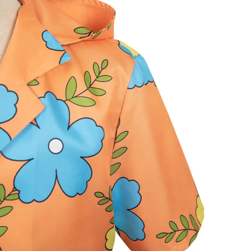 Sanji Cosplay Costume Anime One Cos Piece Egghead Island Disguise Fantasy Tops Pants Outfit Men Male Halloween Roleplay Suit