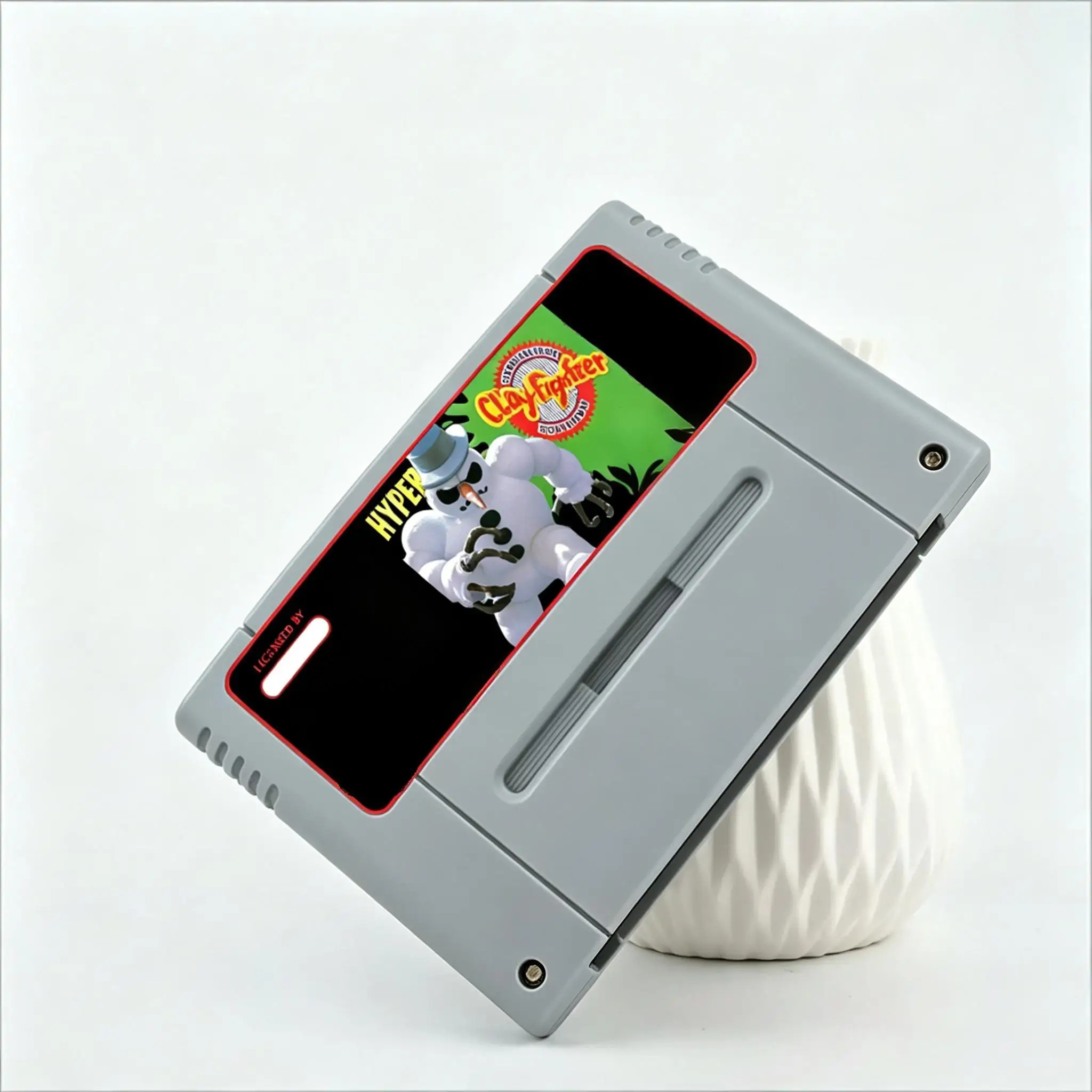 Link 10 Clay Fighter Nostalgic Cartridge 16 Bit Action Game Cartridge High Quality Shell For SNES PAL NTSC Console Plug and Play