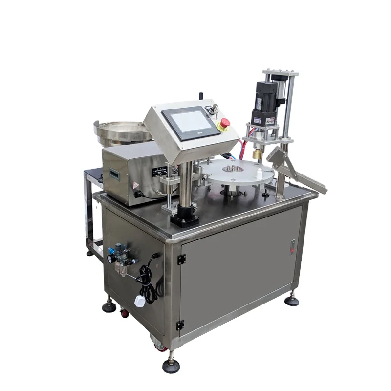 Automatic Liquid Vial Filling And Capping Machine For Small Bottles