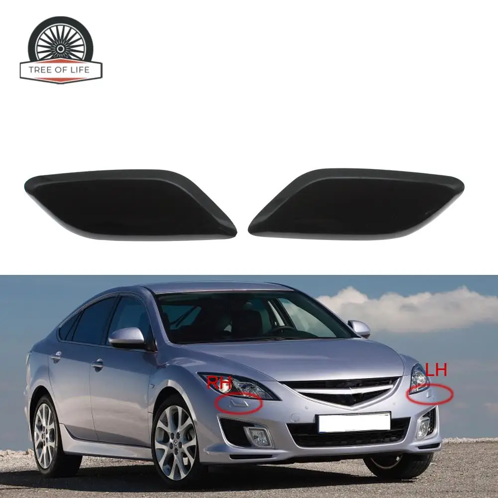 GS1F-51-8H1C GS1F-51-8G1C GS1F518H1C  For Mazda 6 Atenza GH 2008 -2012 Front Bumper Headlight Washer Spray Jet Cover Cap