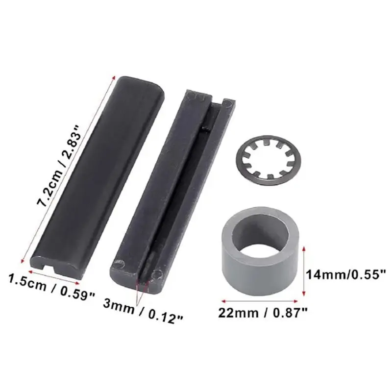 N26R-For Camaro For Pontiac Firebird 1986-1991 Accessories Rear Hatch Motor Guide Bushing Kit