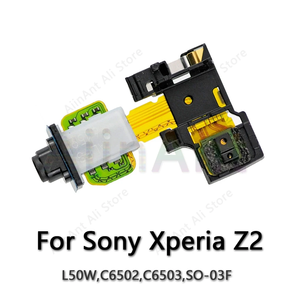 For Sony Xperia Z Z1 Z2 Z3 Z4 Z5 Compact Premium Plus Audio Headphone Earphone Headset Phone Jack Proximity Sensor Flex Cable