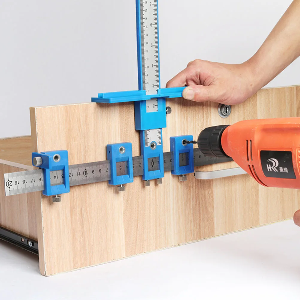 

Hole Locator Drill Positioning Jig Punching Tool Clear Calibration Adjustable Durable Plastic Aluminum Stainless Steel