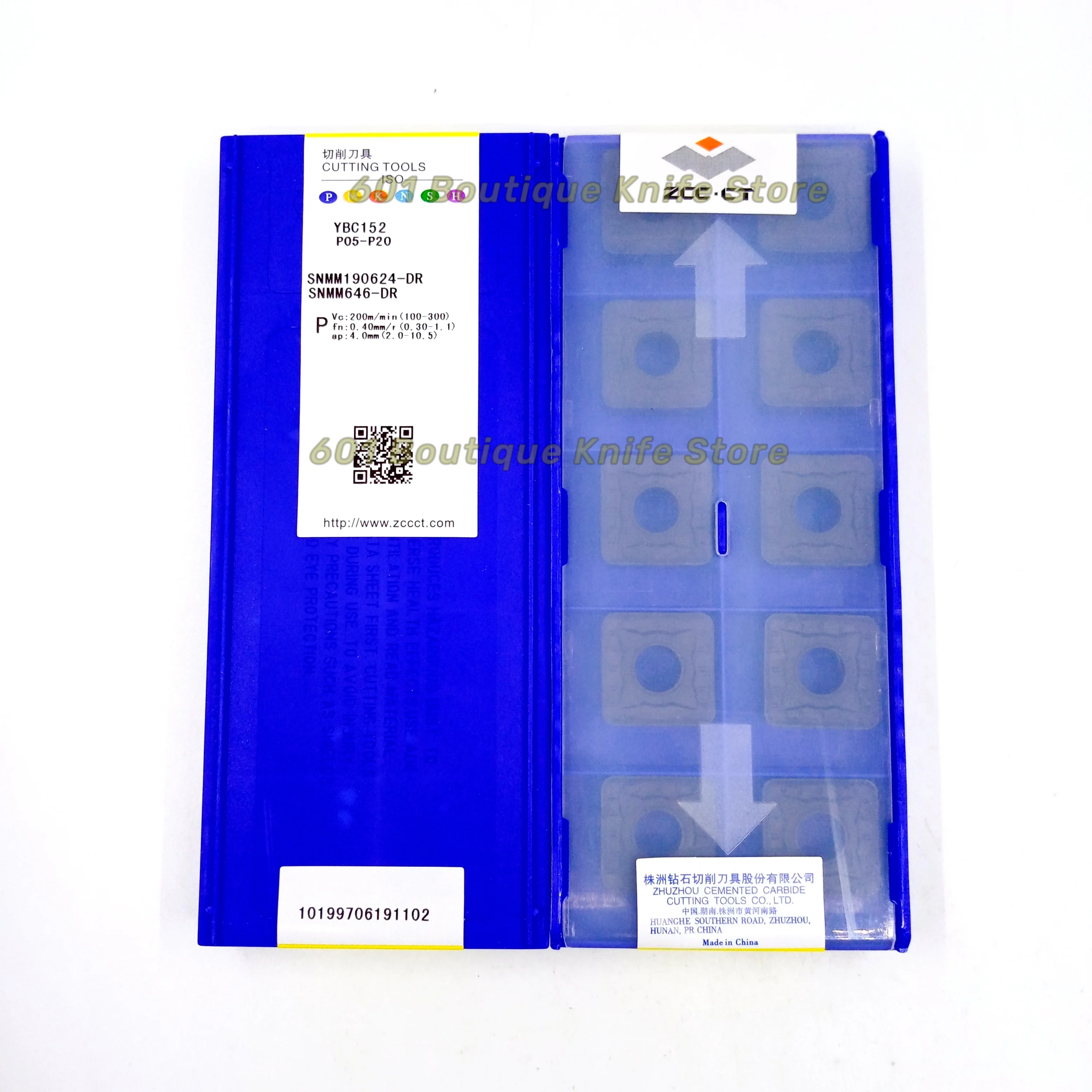 100% Original ZCCCT YBC251 DNMM150608-DR YBC152 carbide insert 10pcs/lot free shipping