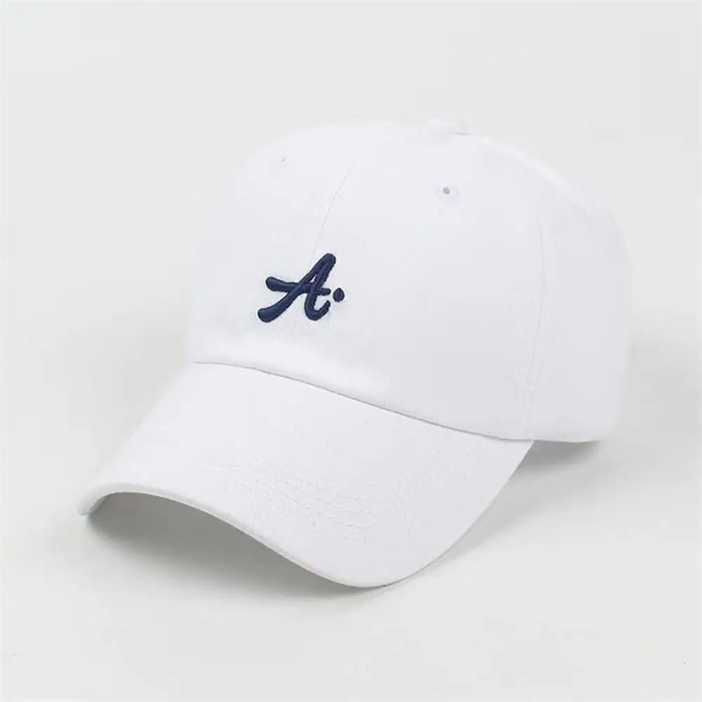 

Adjustable Casual Girls Embroidery Outdoor Male Visors Cap Letter A Baseball Cap Snapback Hat Korean Style Cap