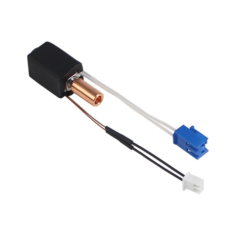 A47F-3D Printer Parts Thermistor Heat Tube Heat Block Throat Volcano Nozzle Hotend Kit For Artillery Sidewinder X1/X2 Genius