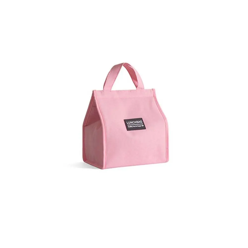 Cartoon Cute Outdoor Casual Bag Grocery Bag Camping Storage Bags Letter Lunch Bag Lunch Organizer Lunch Box Canvas Handbag