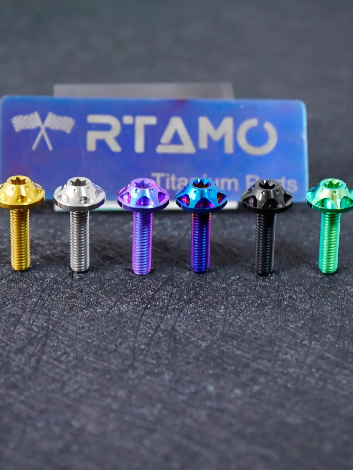 AliExpress RTAMO Gr5 Titanium Bolts M5X10/15/20/25/30 Windscreen Visor Screws for Motorcycle Bike Modification (1pc)