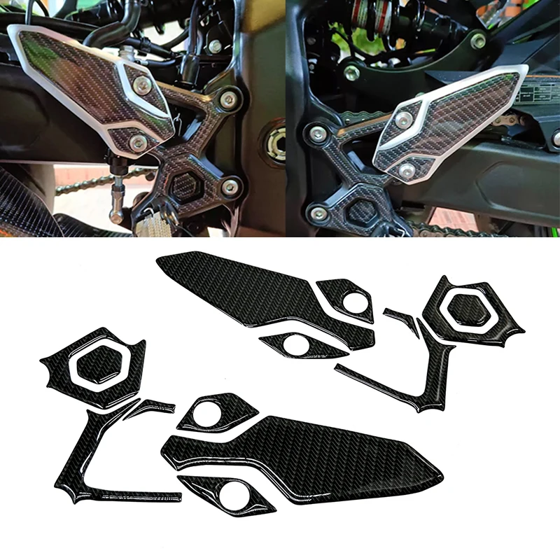 

Для Kawasaki Ninja ZX-25R ZX25R ZX 25R ZX-4R ZX-4RR ZX4R ZX4RR ZX 4R RR мотоциклетные 3D наклейки на пятку декоративные наклейки