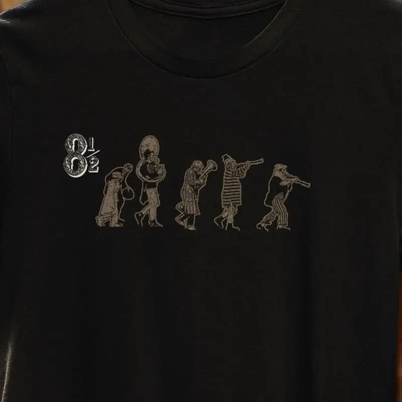 Eight And A Half Federico Fellini Italian Cinema T-Shirt