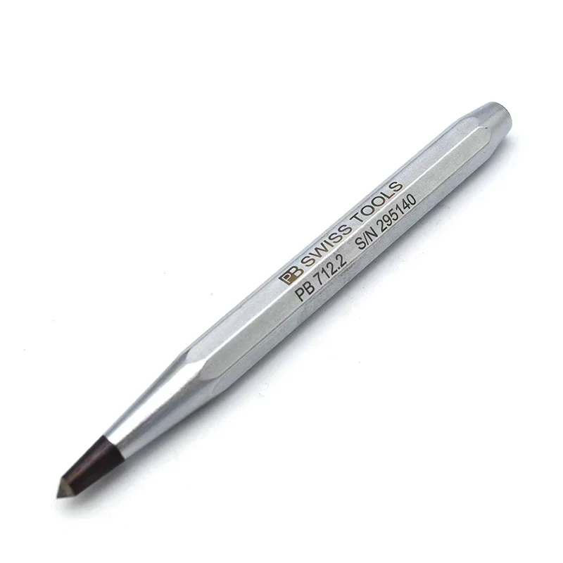 Perforated carbide center punch 712 series 1/2 positioning punch