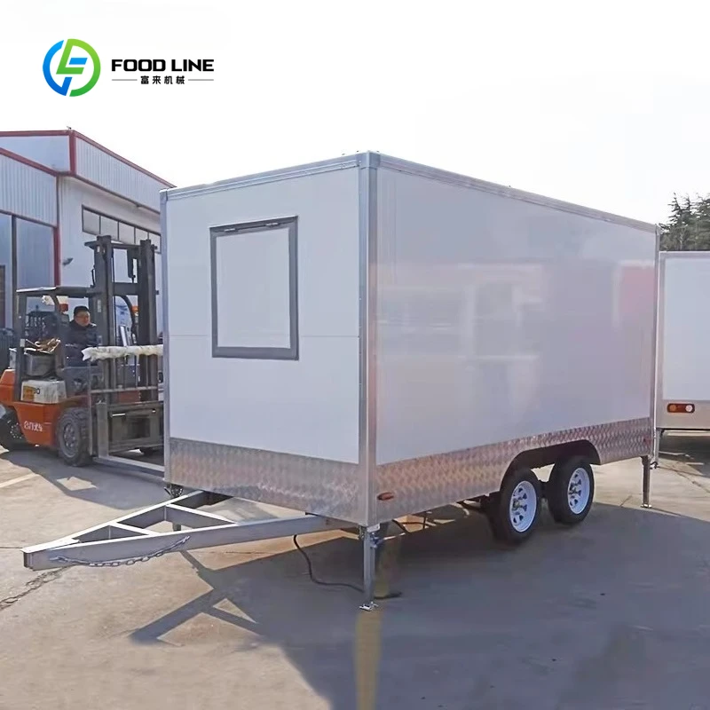 Group Multi-function Coffee Carts Food Trailer Mobile, Food Cart Ice Cream Mini Food Truck in Aus