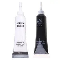 20ml/Bottle Non-toxic Resin Repair Liquid Leather Recoloring Cream Leather Repair Kits for Couches Car for Seat Sofa