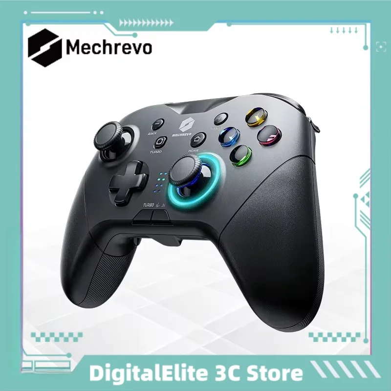 Gamepad kontroler game berkabel, Mechrevo C310 Esports joystick linear trigger tombol kustom mendukung Switch PC Android IOS