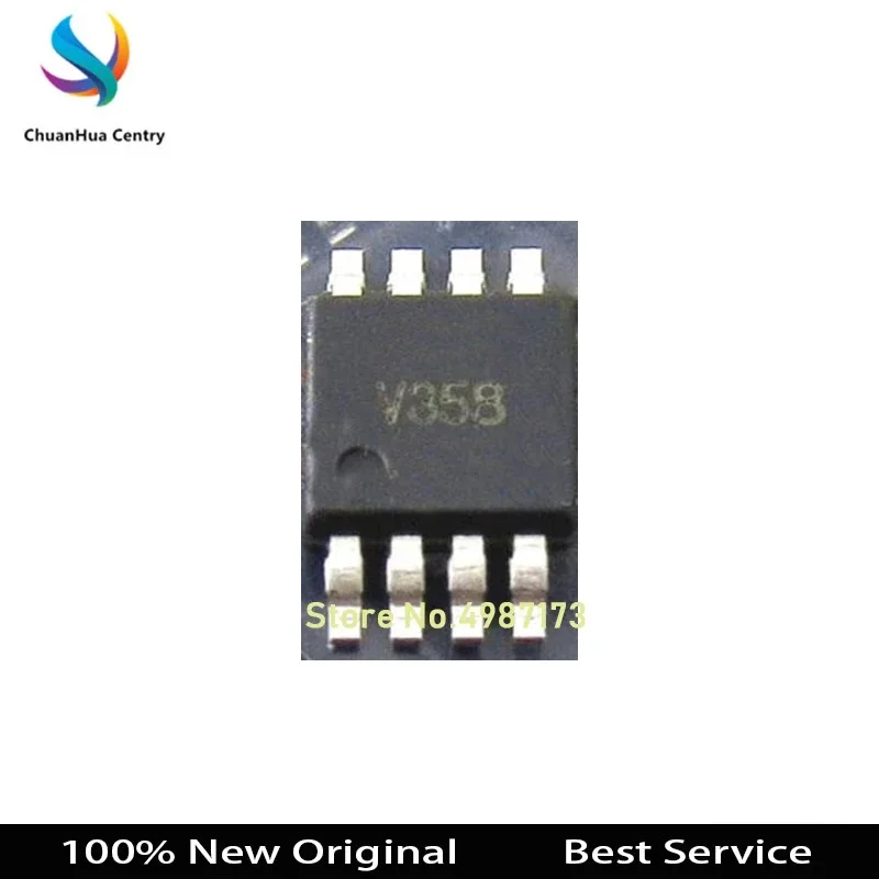 10 Pcs/Lot LMV358MMX V358 MSOP8 100% New Original In Stock