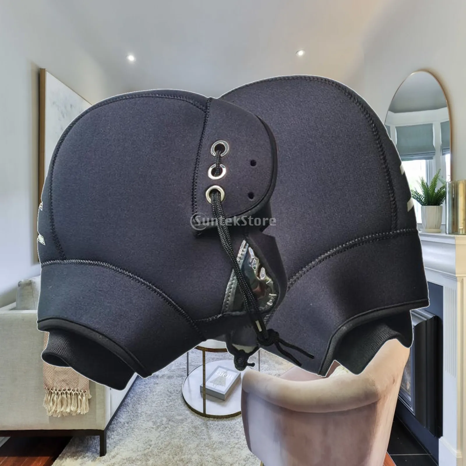 

Winter Waterproof Scooter Hand Warmer Covers Neoprene Handlebar Mittens Windproof Motorbike Muffs for Electric Bike Cold Weather