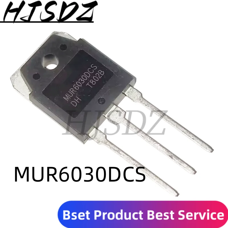 【10PCS/LOT】 high current ultrafast diode MUR6030D MUR6030DCS 60A 00V TO-247 package efficient rectification