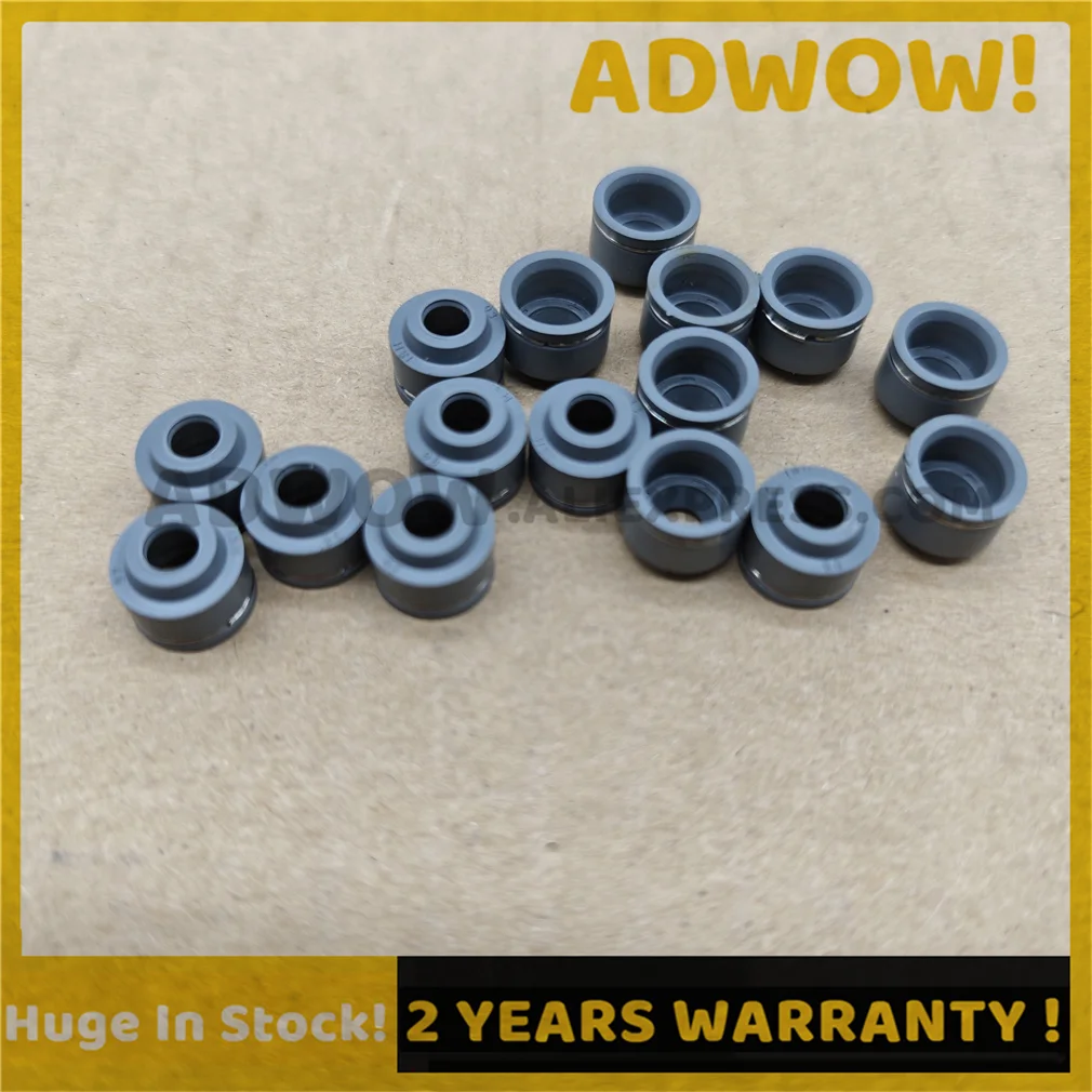 16Pcs Motorcycle Spiracle Valve Stem Oil Seal For Suzuki GSXR600 GSX-R600 1997 - 2010 1998 1999 2000 2001 2002 GSXR GSX-R 600