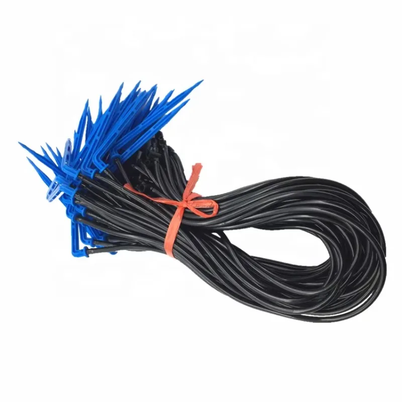 

Factory Wholesale Drip Irrigation System 4 Branches Drip Arrow Dripper With 50cm Micro Tube and PC Dripper