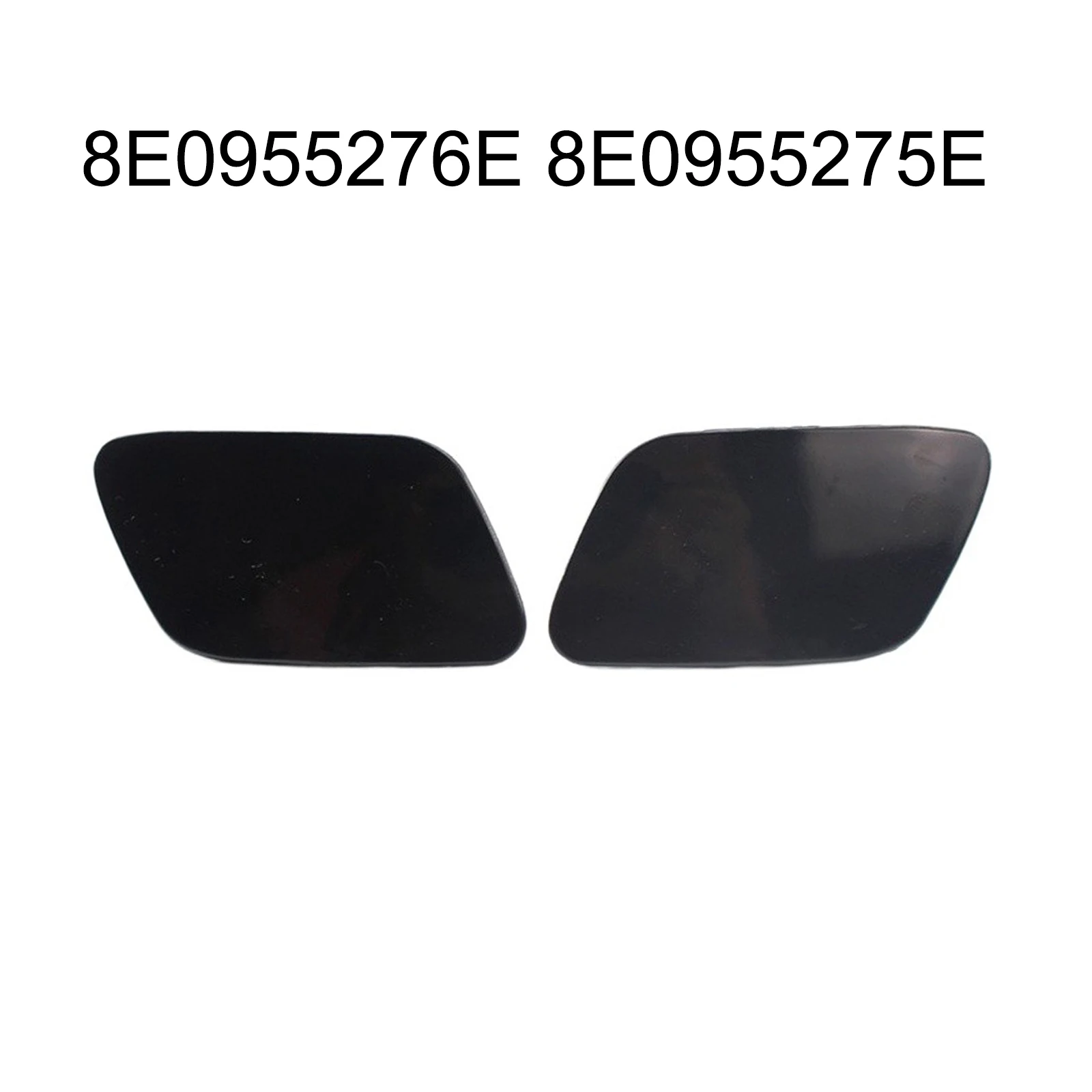 2PCS Headlight Washer Cover Cap OEM  8E0955276E 8E0955275E Replacement Accessories For A4 B7 2004-2008