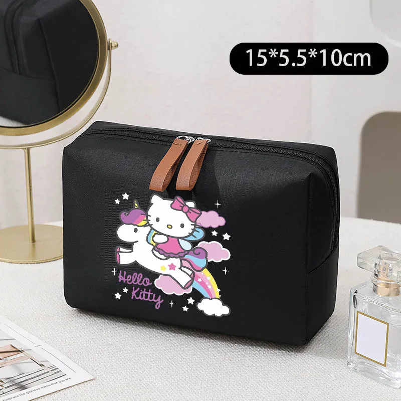 HelloKittys Zipper Cosmetic Bag Cute Makeup Bag for Women Travel Make Up Toiletry Bag Washing Women Lipstick Storage Pouch Gift