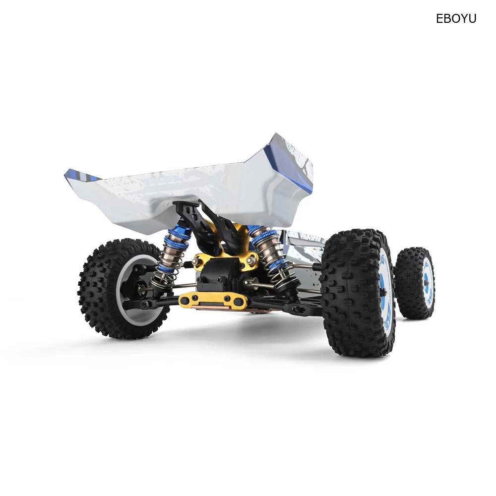 WLtoys 124017 RC Car 1:12 Scale 2.4GHz 4WD Brushless Motor 75km/h High Speed Racing Car Off-Road RC Buggy Drift Car RTR Gift Toy