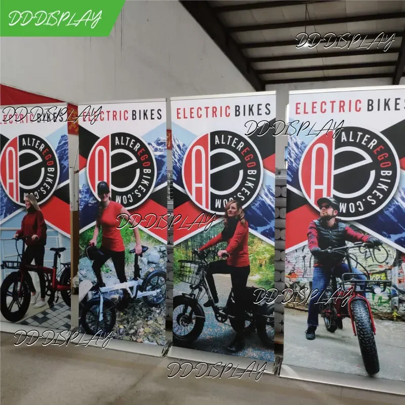 DD Heavy Duty Roll Up Banner 85x200 6 Types Different Pull Up Banners Backdrop Stand Luxury Roll Up Banners Display Background