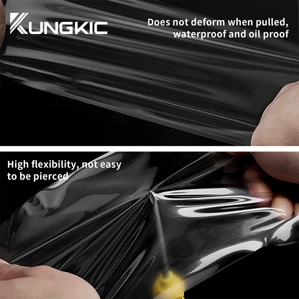 Headlight Film Sticker for Ford Mustang 2024 2025 TPU Car Headlight Protective Film Anti-Scratch Transparent Smoked Black