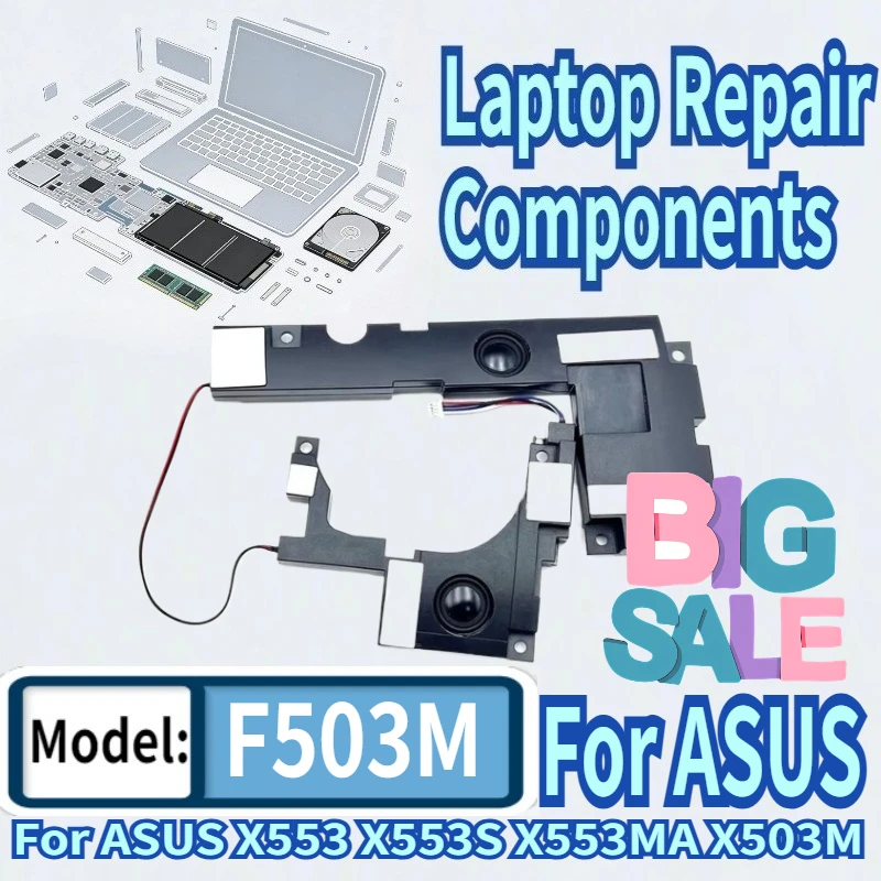 

New For ASUS F503M X553 X553S X553MA X503M X553M F553 F553MA Laptop Built-in Speaker Internal Speaker