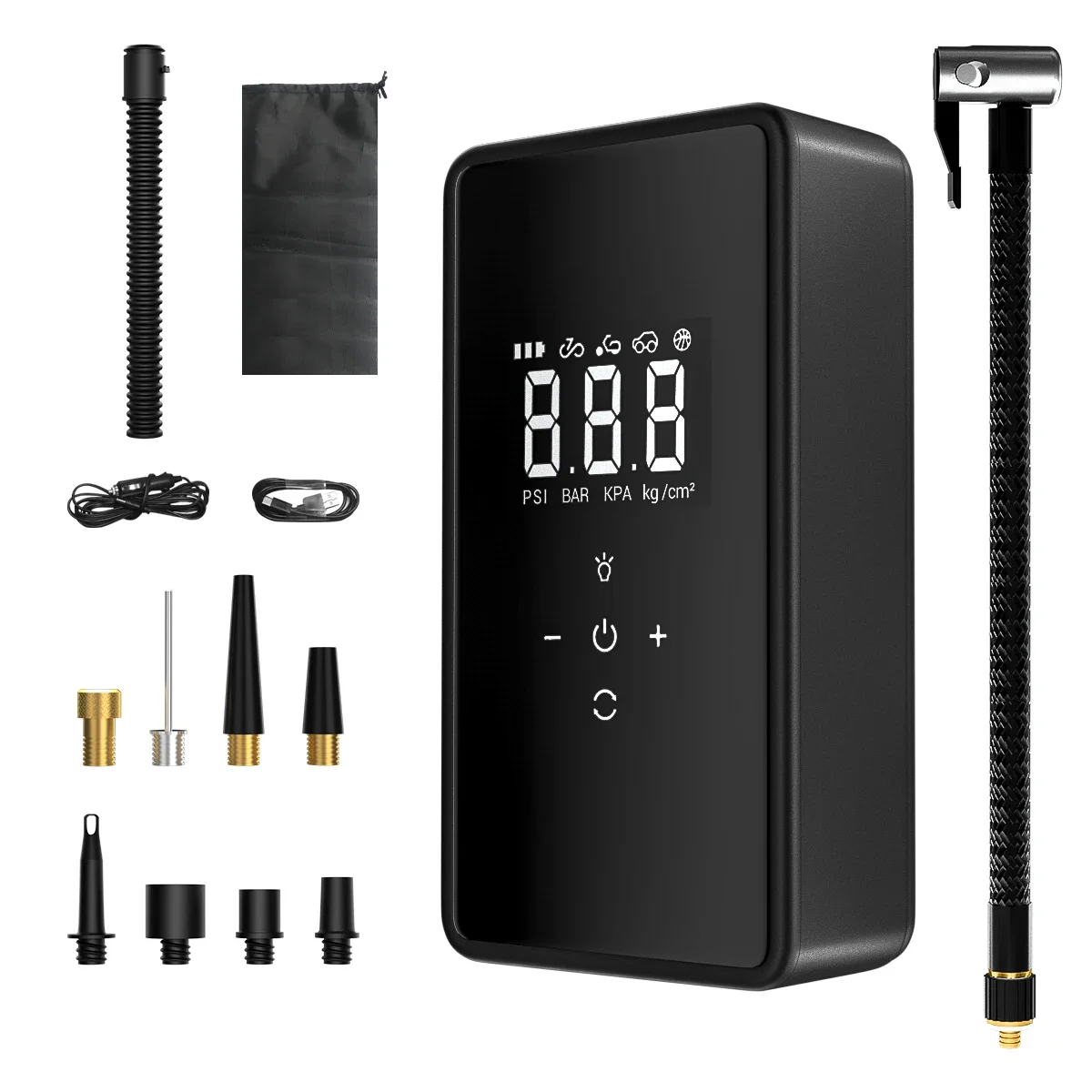 

Автомобильный Интеллектуальный портативный воздушный насос высокого давления внедорожник автомобильный пикап беспроводной воздушный насос для электромобиля