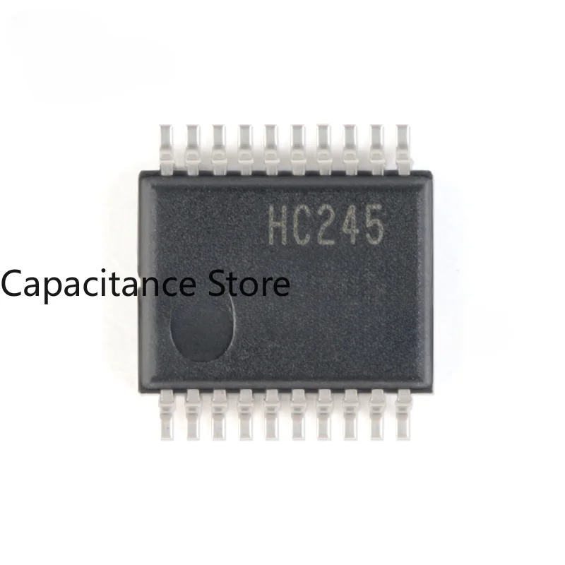 10PCS Original Genuine SN74HC245DBR SSOP-20 Three State Output Eight Way Bus Transceiver Logic Chip