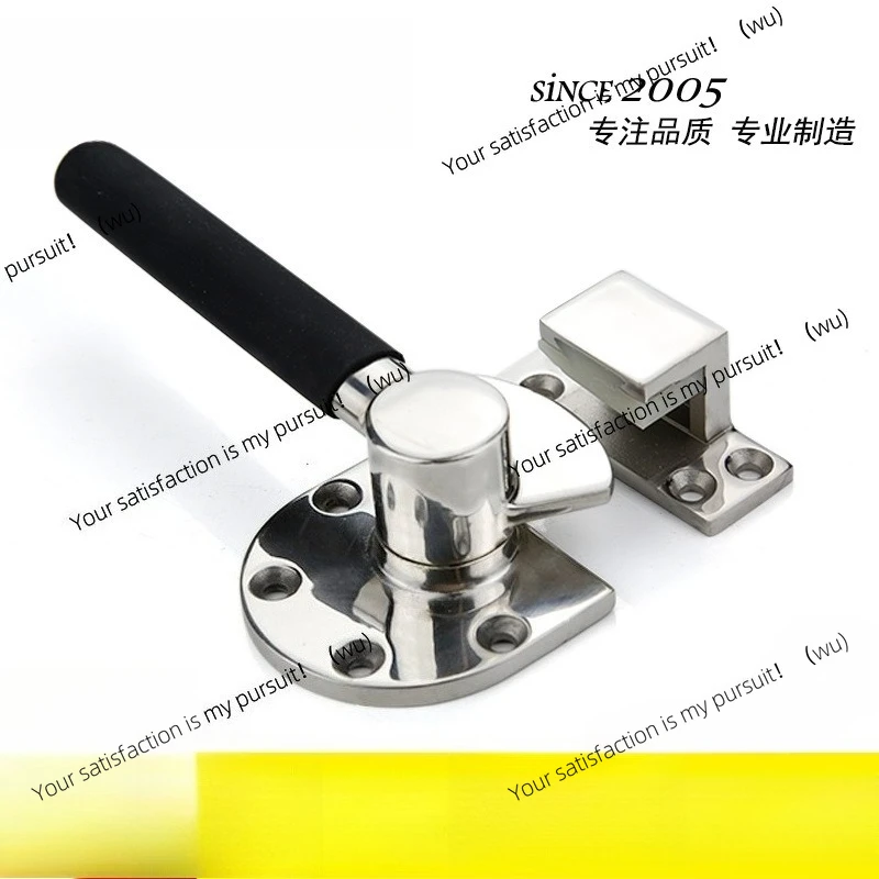 304 stainless steel pressing rotary cold storage and other industrial machinery and equipment airtight door lock handle