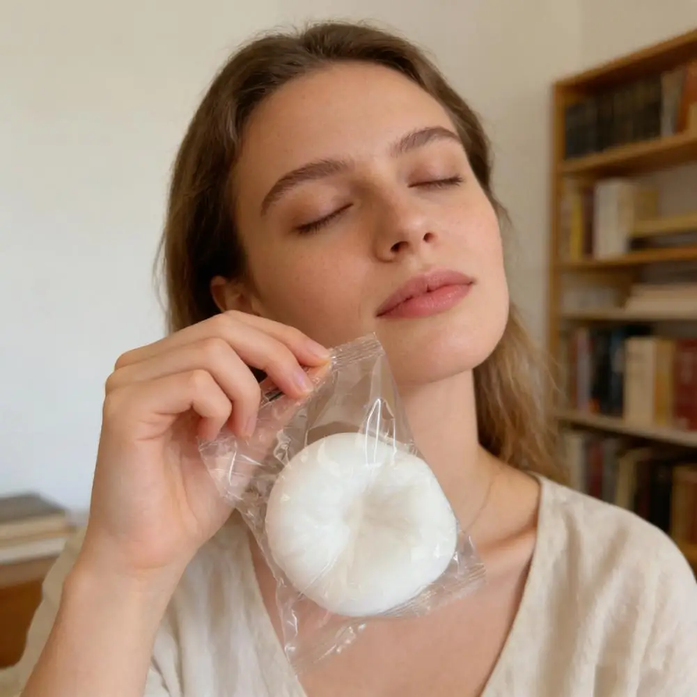 

Игрушка-антистресс в виде булочки, белая, медленно расширяющаяся, в форме яичного желтка, мягкая, эластичная, для снятия стресса