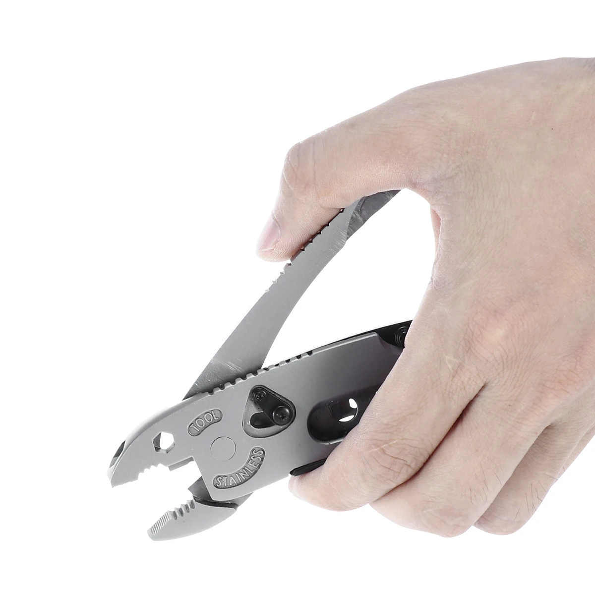 

Multi-purpose Knife and Pliers Tools Wrench Multifunction Outdoor Bottle Screwdriver